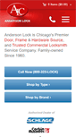 Mobile Screenshot of andersonlock.com